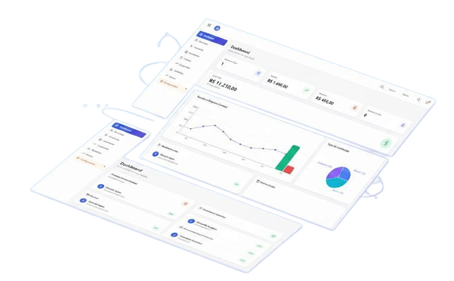 Dashboard do sistema